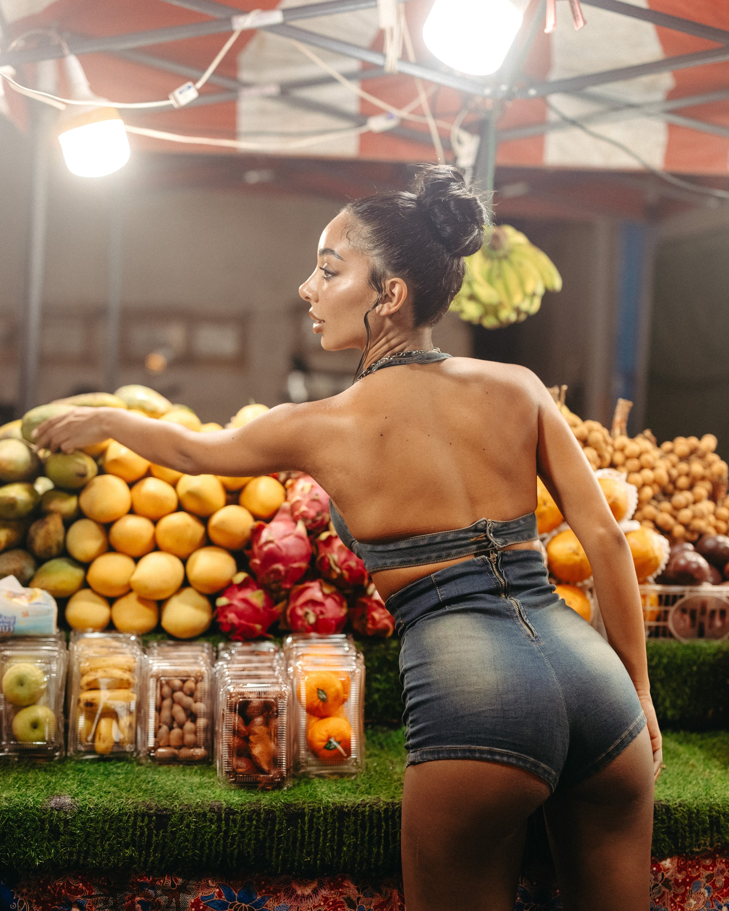 Mini Shorts Vita Alta