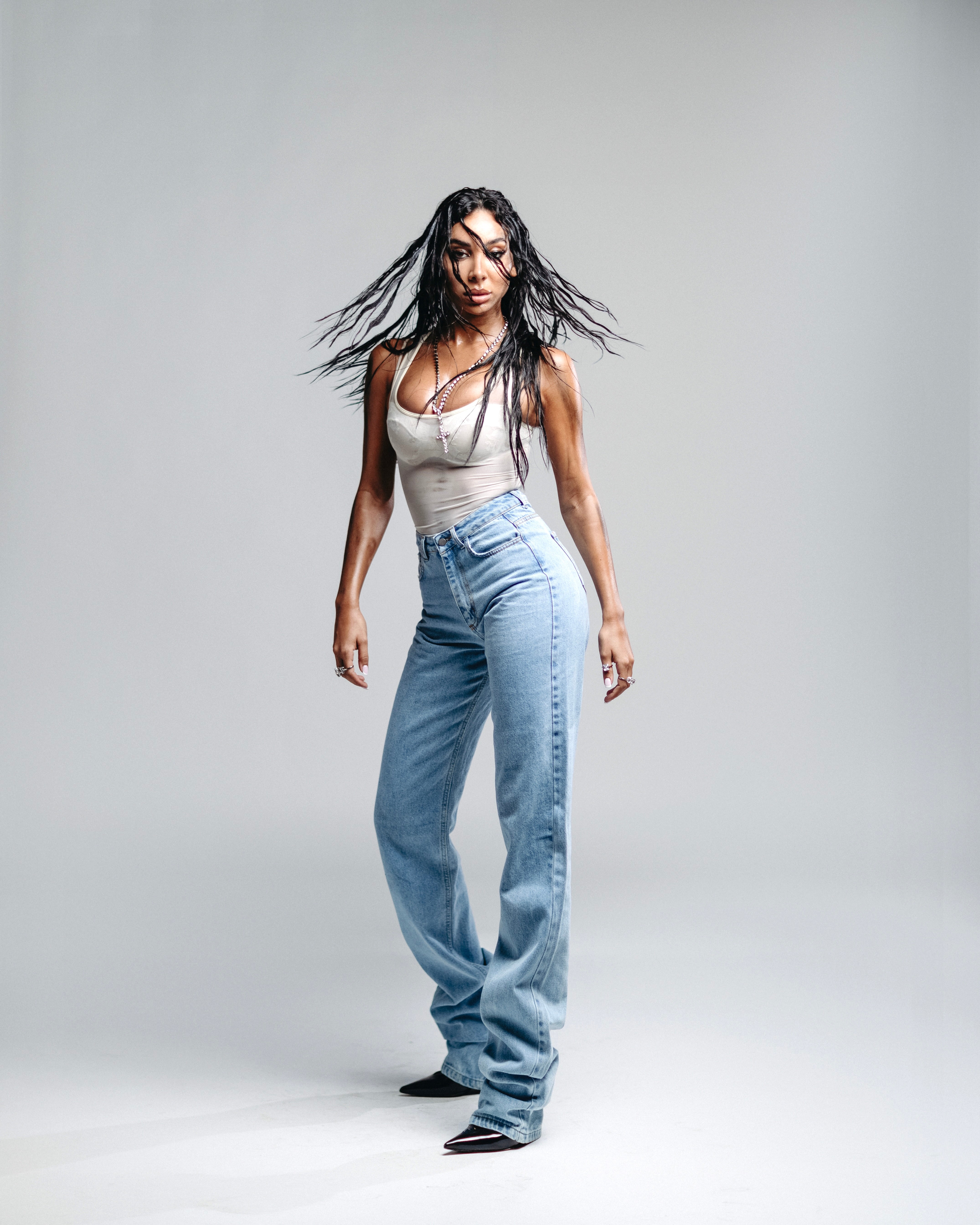 Jeans Long Icon Sky