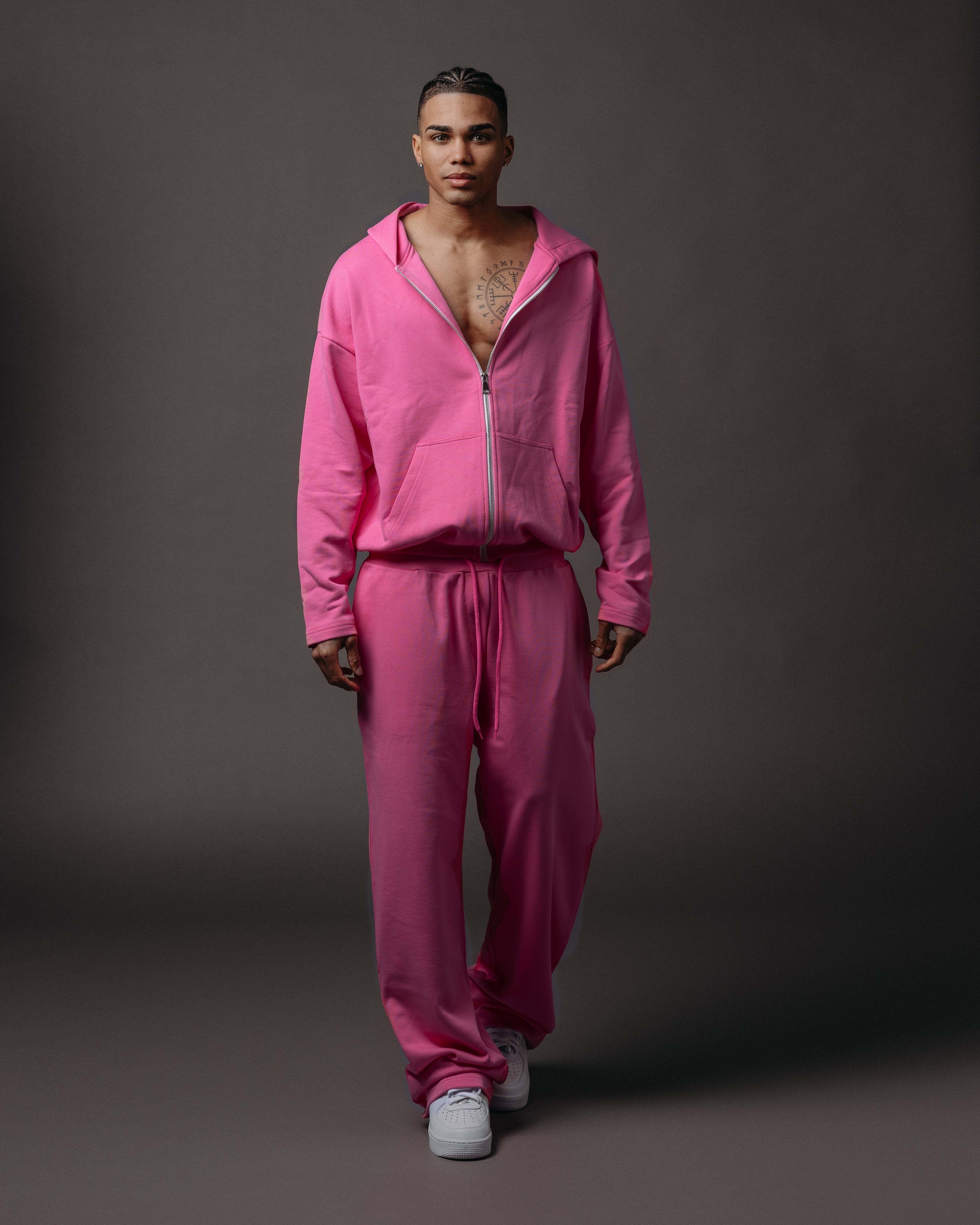 Pantalone Athlos Rosa Uomo
