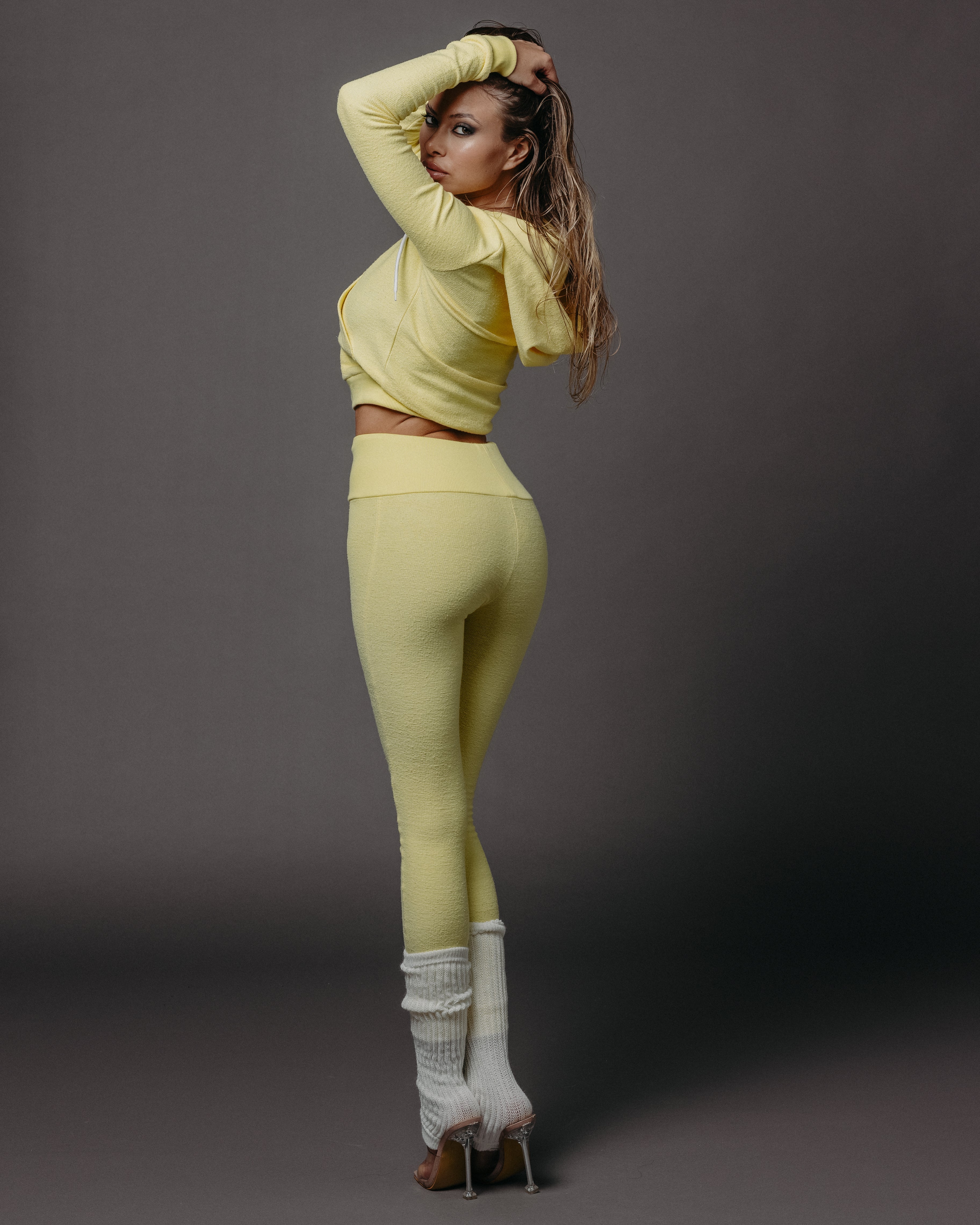 Leggings Dynamis Giallo