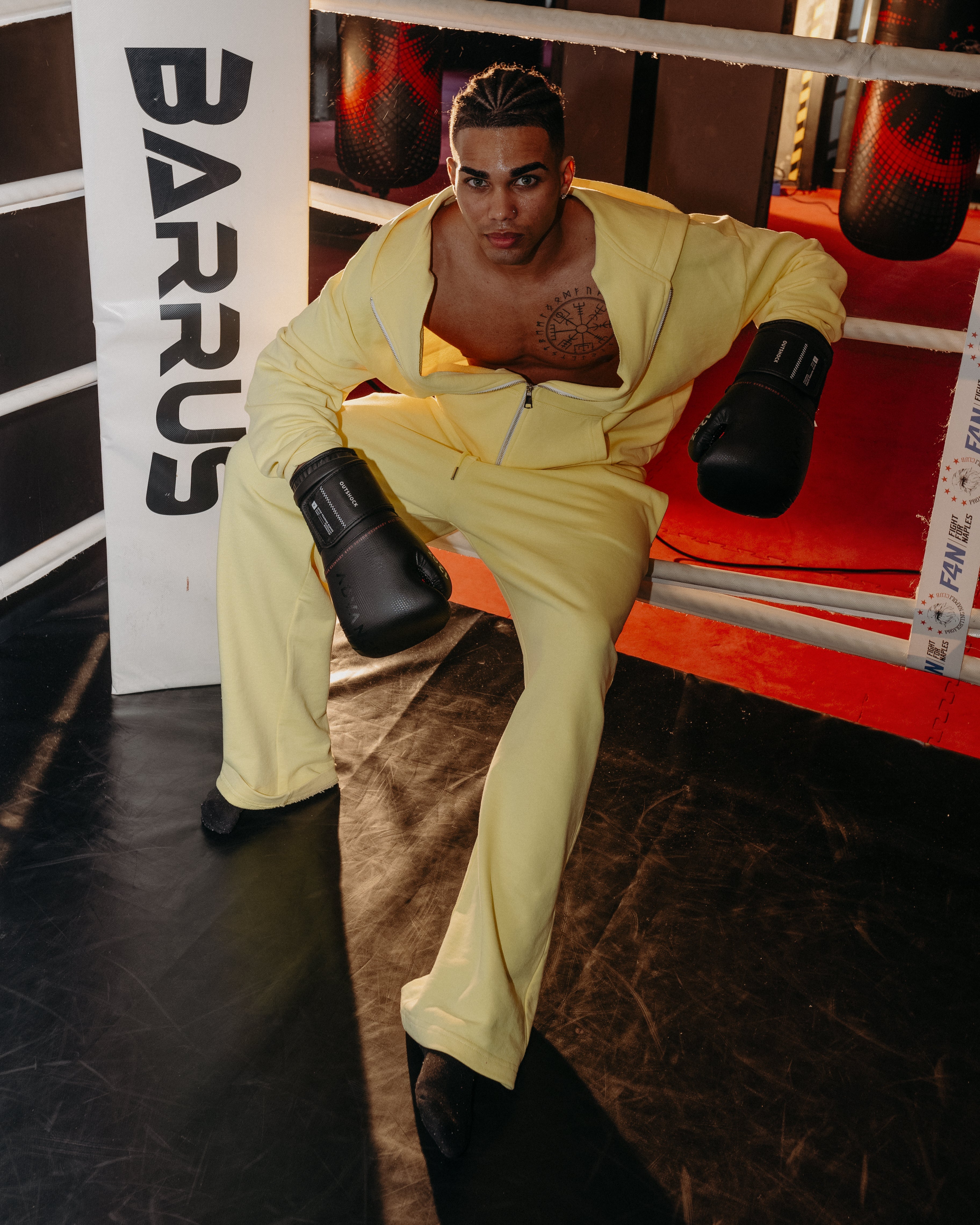 Pantalone Athlos Giallo Uomo